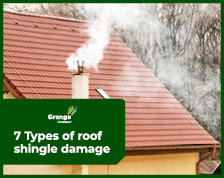 Cover of slideshow 7 types of roof shingle damage